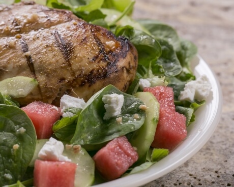 Grilled Chicken Summer Salad